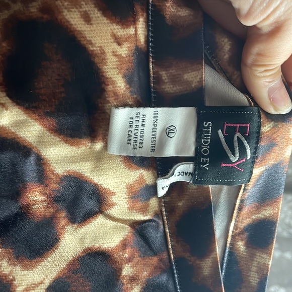 Blended pattern cheetah maxi skirt - Picture 2 of 2